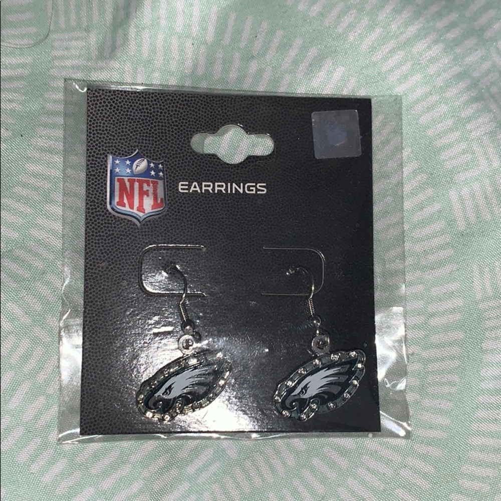 NFL eagles earrings